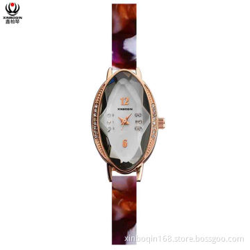 XINBOQIN Factory OWN Brand Student  Quartz Acetate Watch
